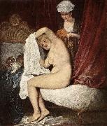 WATTEAU, Antoine The Toilette oil painting artist